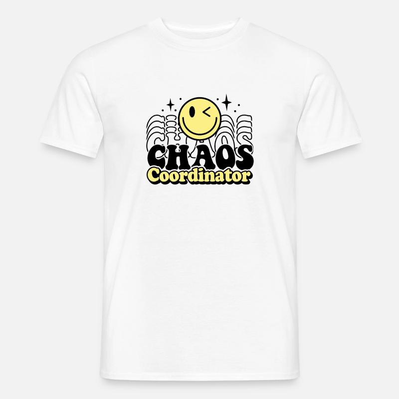 coordinateur - T-shirt homme - blanc