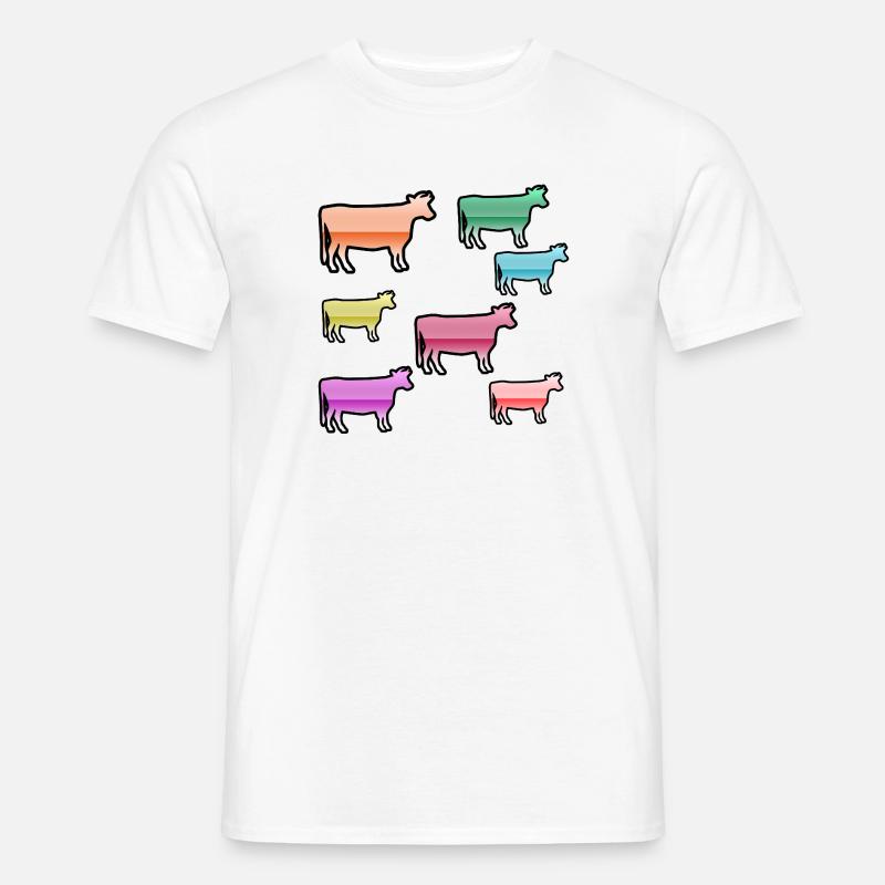 Cows - Men's T-Shirt - white