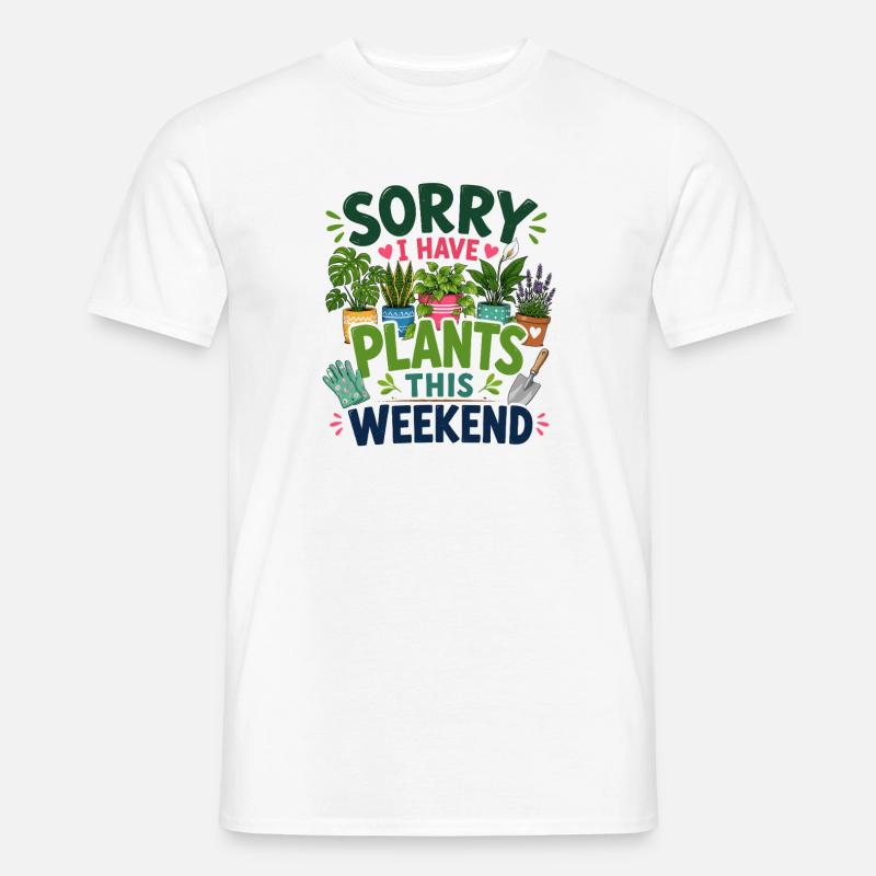Désolé de planter ce week-end - T-shirt homme - blanc