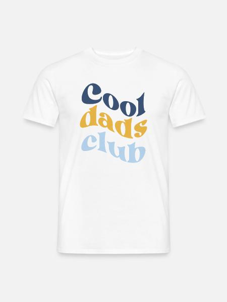 Vaterclub in Pastellfarben - Männer T-Shirt - Weiß