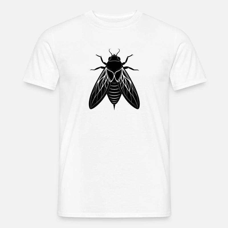 Cicada - Men's T-Shirt - white