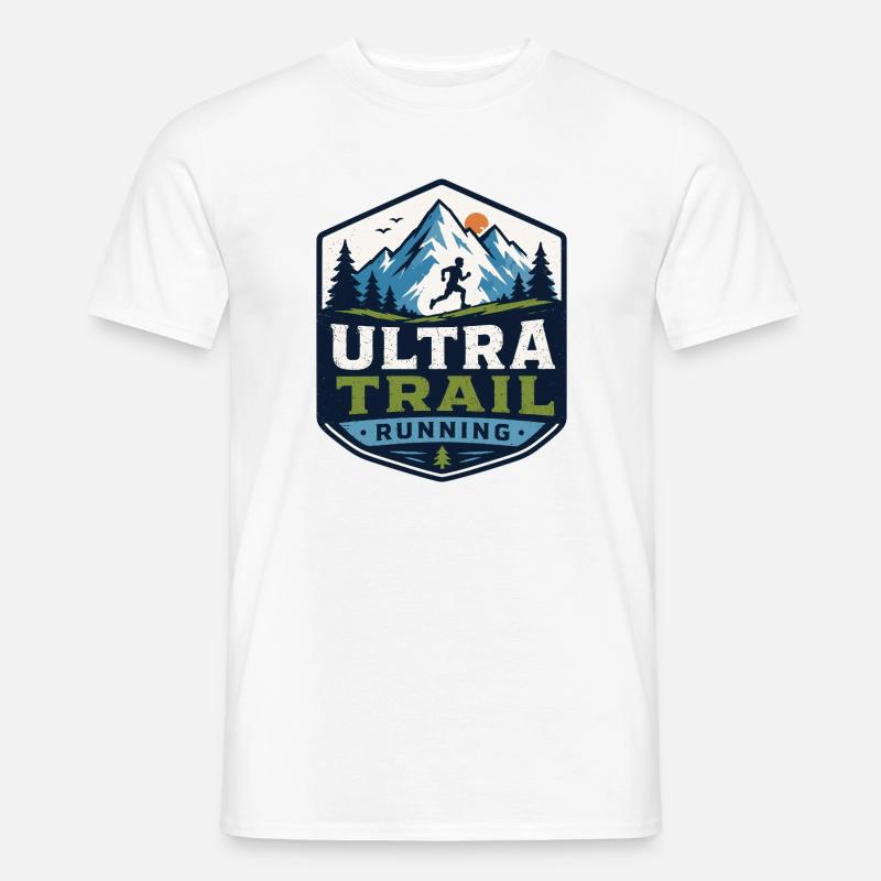 Ultra Trail Running - T-shirt homme - blanc