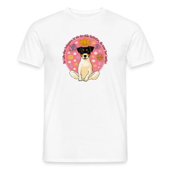 Yoga Bodeguero - Männer T-Shirt - Weiß - Vorne - AI Model Male 178 dark (178cm)