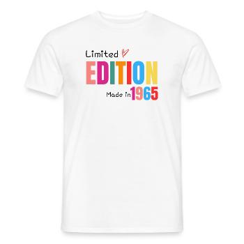 Limited edition Made in 1965 - T-shirt homme - blanc - Devant - AI Model Male 178 dark (178cm)