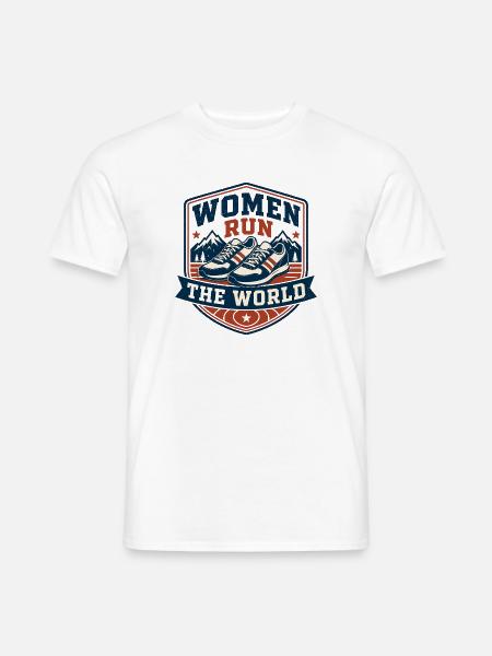 Frauen beherrschen die Welt - Männer T-Shirt - Weiß