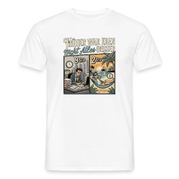 KI Experte - Männer T-Shirt - Weiß - Vorne - AI Model Male 178 dark (178cm)