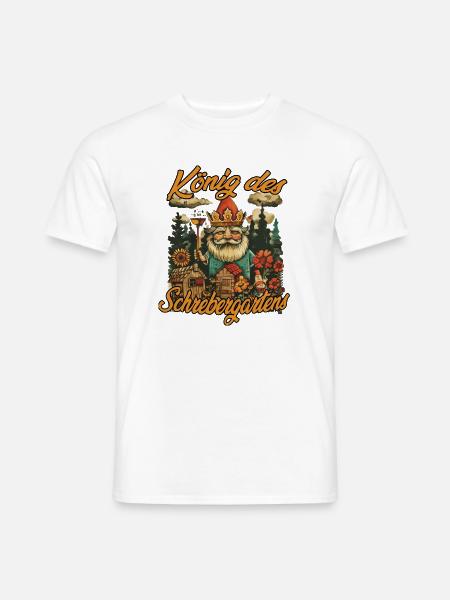 Urban Gardening Hochbeet Gemüseanbau Garten - Männer T-Shirt - Weiß