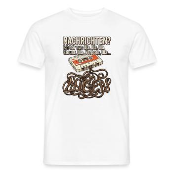 Kein Bock Mehr - Männer T-Shirt - Weiß - Vorne - AI Model Male 178 dark (178cm)