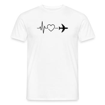 Voyage - T-shirt homme - blanc - Devant - AI Model Male 178 dark (178cm)
