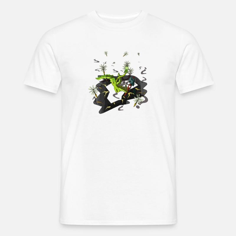 BLEW - Männer T-Shirt - Weiß