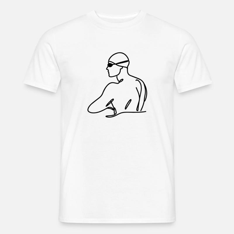 Float Graphic - Men's T-Shirt - white