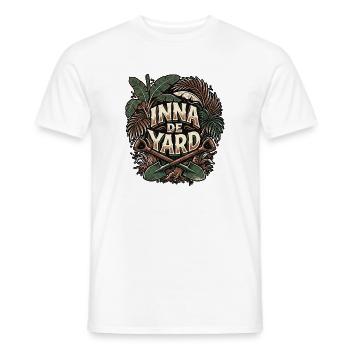 Inna De Yard Gardening - Männer T-Shirt - Weiß - Vorne - AI Model Male 178 dark (178cm)