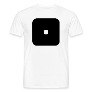 Dit - T-shirt homme - blanc - Devant - AI Model Male 178 dark (178cm)