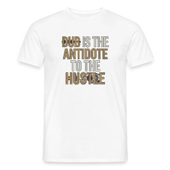 Dub Hustle - Männer T-Shirt - Weiß - Vorne - AI Model Male 178 dark (178cm)