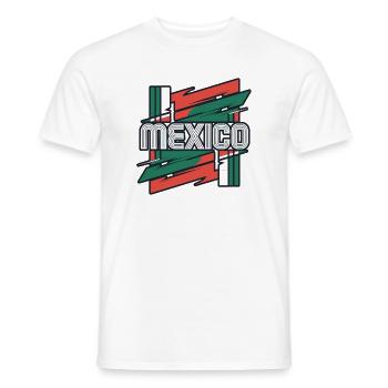 Mexico - Men's T-Shirt - white - Front - AI Model Male 178 dark (178cm)