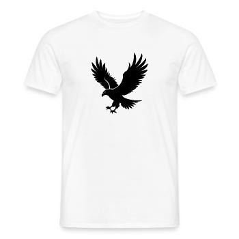 Aigle volant - T-shirt homme - blanc - Devant - AI Model Male 178 dark (178cm)