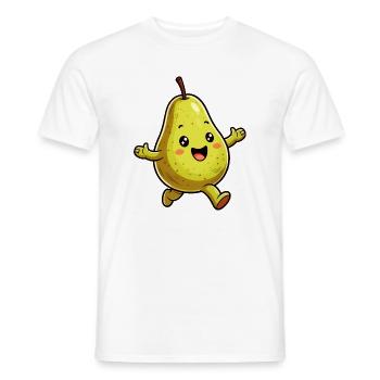 Walking Bulb - Men's T-Shirt - white - Front - AI Model Male 178 dark (178cm)