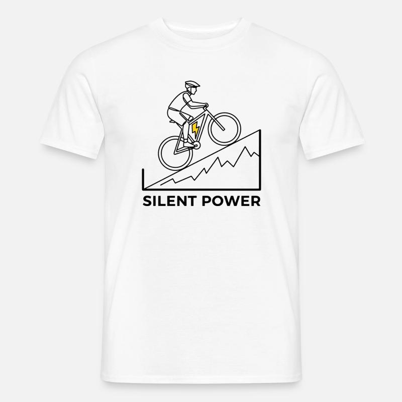 Montée éclair - T-shirt homme - blanc