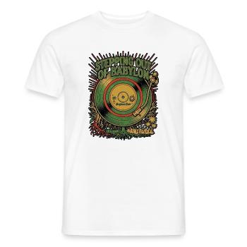Dub Reggae Dreamer - T-shirt homme - blanc - Devant - AI Model Male 178 dark (178cm)