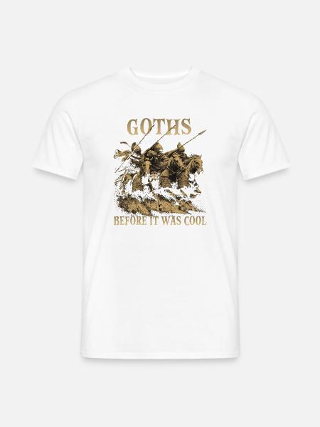Antike Reitervölker Römer Germanen Geschichte - Männer T-Shirt - Weiß