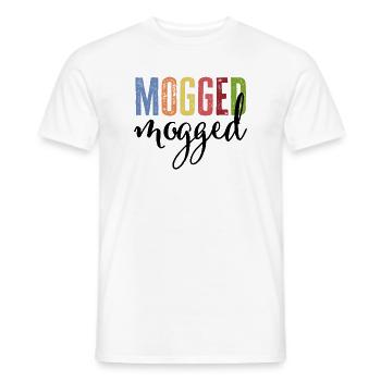 Mouillé - T-shirt homme - blanc - Devant - AI Model Male 178 dark (178cm)
