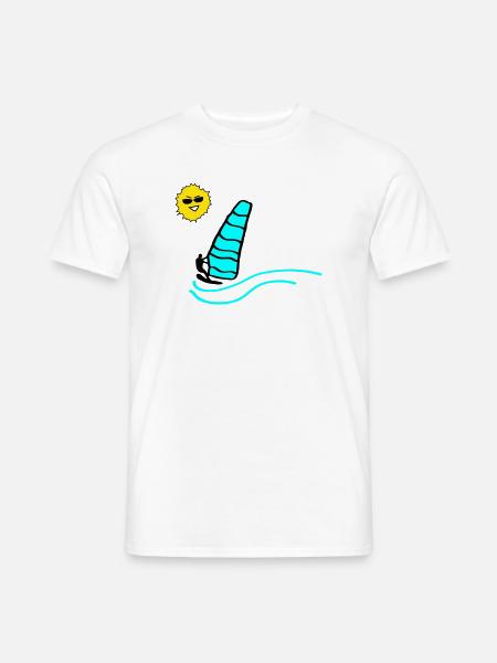 Surfer Sun - Men's T-Shirt - white