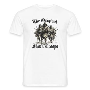 Scottish Warriors Jacobits Highland Games Fans - Men's T-Shirt - white - Front - AI Model Male 178 dark (178cm)