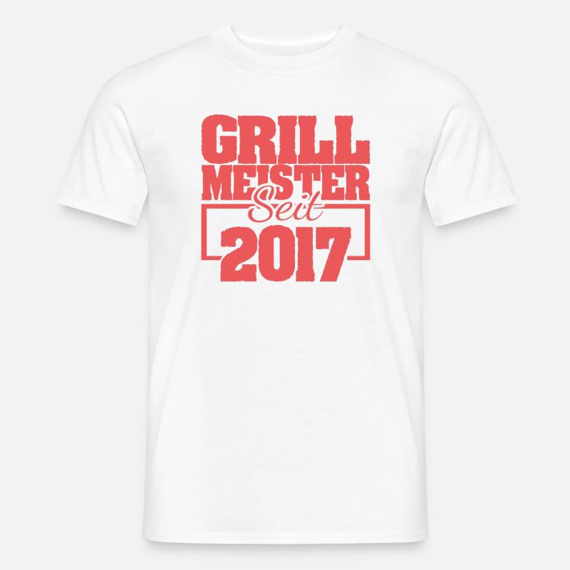 2017 - Männer T-Shirt - Weiß