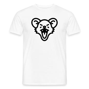 souris - T-shirt homme - blanc - Devant - AI Model Male 178 dark (178cm)