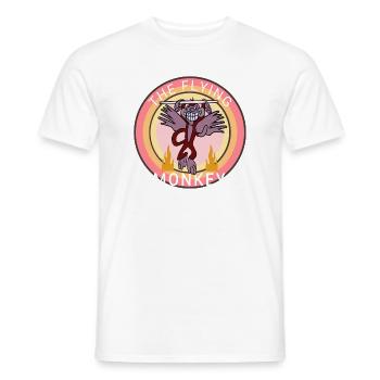 Affe kawaii style  - Männer T-Shirt - Weiß - Vorne - AI Model Male 178 dark (178cm)