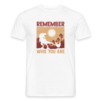 Élevage de coqs, volaille, poulet - T-shirt homme - blanc - Devant - AI Model Male 178 dark (178cm)