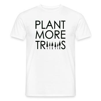 Klimawandel Klimaschutz Baum Natur Cooler Spruch - Männer T-Shirt - Weiß - Vorne - AI Model Male 178 dark (178cm)