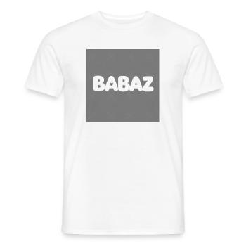 Messenger_creation_1217370877136658 - Männer T-Shirt - Weiß - Vorne - AI Model Male 178 dark (178cm)