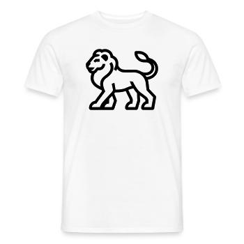 chimère - T-shirt homme - blanc - Devant - AI Model Male 178 dark (178cm)