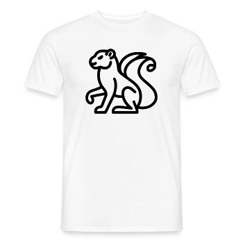 chimere - T-shirt homme - blanc - Devant - AI Model Male 178 dark (178cm)