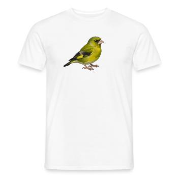 Oiseau Pintard - T-shirt homme - blanc - Devant - AI Model Male 178 dark (178cm)