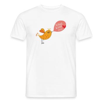  Schulkind 2026 - Männer T-Shirt - Weiß - Vorne - AI Model Male 178 dark (178cm)