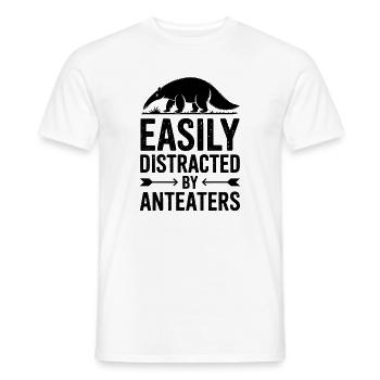 Dictons des fourmiliers Drôle de cadeau de fourmilier - T-shirt homme - blanc - Devant - AI Model Male 178 dark (178cm)