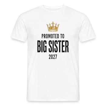 PROMUE GRANDE SŒUR 2027 - T-shirt homme - blanc - Devant - AI Model Male 178 dark (178cm)