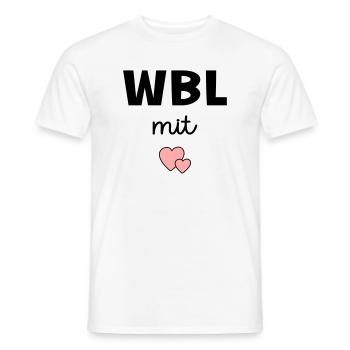 Head of Residential Care, Heart Care - Men's T-Shirt - white - Front - AI Model Male 178 dark (178cm)