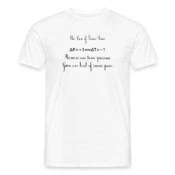Toxic People Quote - T-shirt homme - blanc - Devant - AI Model Male 178 dark (178cm)