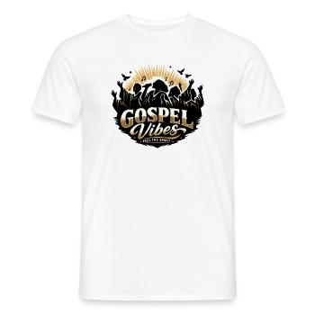 Ambiances gospel - Feel The Spirit - Chœur gospel - T-shirt homme - blanc - Devant - AI Model Male 178 dark (178cm)