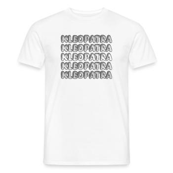 Cléopâtre en plongée - T-shirt homme - blanc - Devant - AI Model Male 178 dark (178cm)