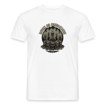 Gothique Halloween - T-shirt homme - blanc - Devant - AI Model Male 178 dark (178cm)