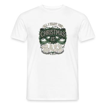 Bar de Noël - T-shirt homme - blanc - Devant - AI Model Male 178 dark (178cm)
