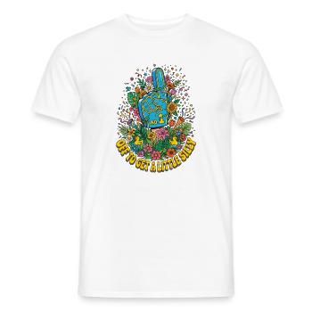 Je pars faire un peu la folie - T-shirt homme - blanc - Devant - AI Model Male 178 dark (178cm)