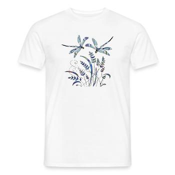 important - Men's T-Shirt - white - Front - AI Model Male 178 dark (178cm)