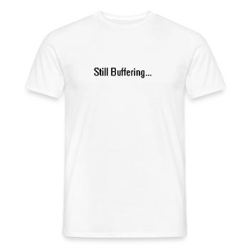Toujours en mémoire tampon - T-shirt homme - blanc - Devant - AI Model Male 178 dark (178cm)