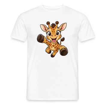 Idée cadeau pour les enfants - T-shirt homme - blanc - Devant - AI Model Male 178 dark (178cm)