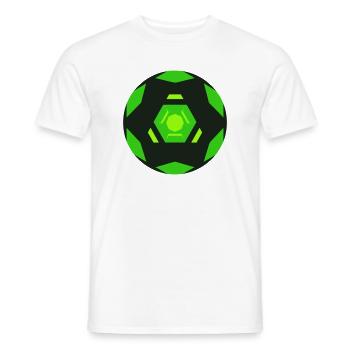 Sci Fi Golf Ball Icon - Men's T-Shirt - white - Front - AI Model Male 178 dark (178cm)